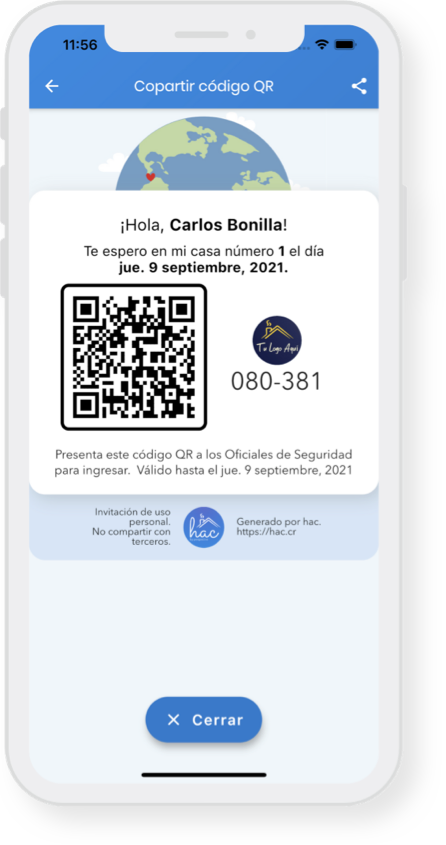 Autorizaciones de ingreso en Hac