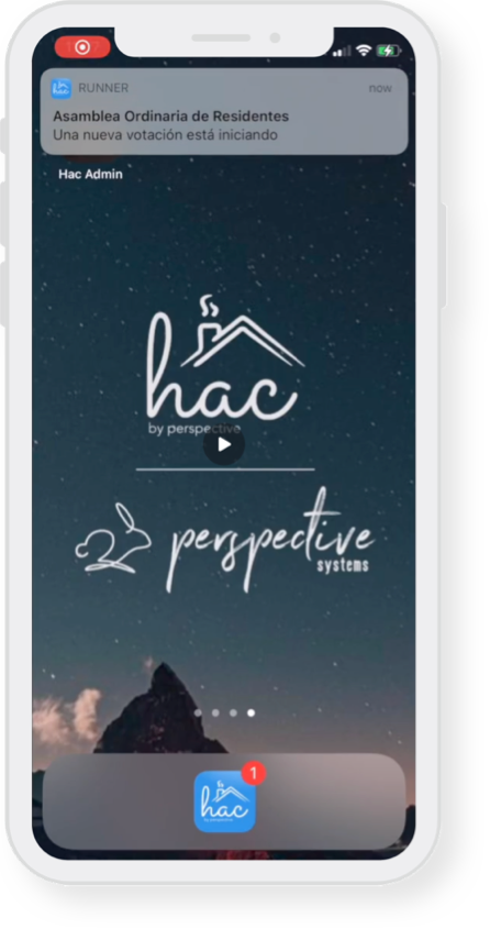 Notificaciones en Hac